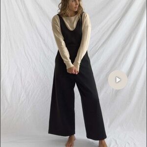 Ana + Zac Tank Jumpsuit Coal Small